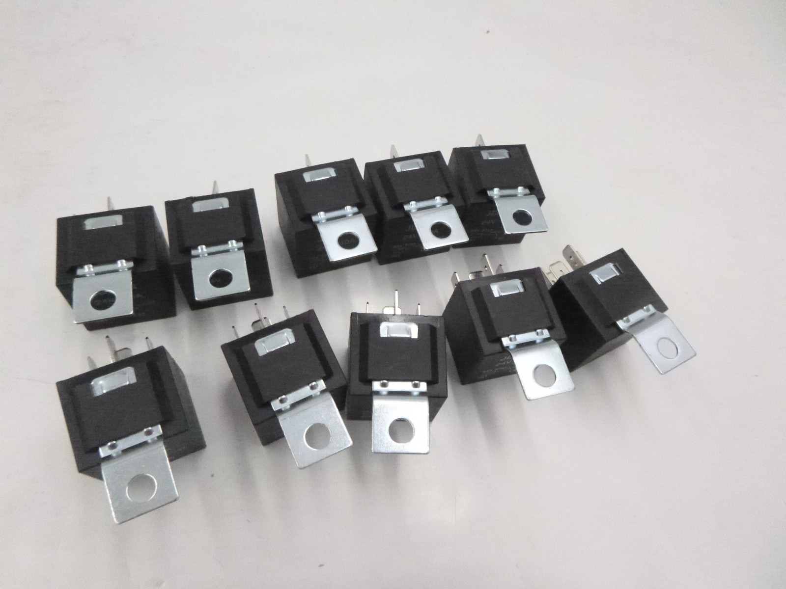 10 Pack Automotive Starter Relay Switch 5-Pin Waterproof JD2914 24V 40A