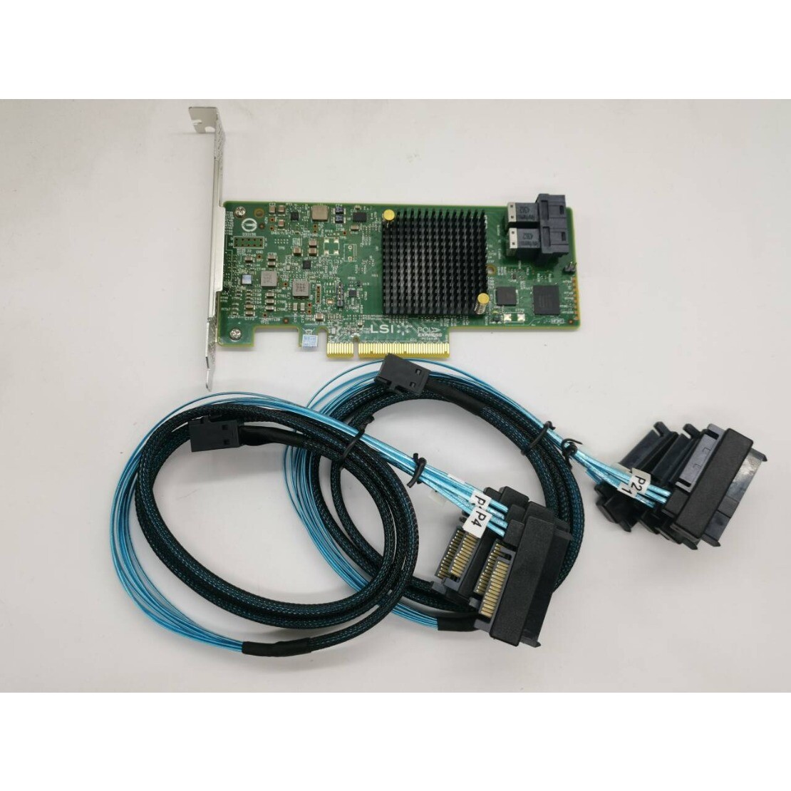 LSI 9300-8i 12Gbps SAS SATA IT mode ZFS FreeNAS unRAID w/2*SFF-8643 SAS Cable US
