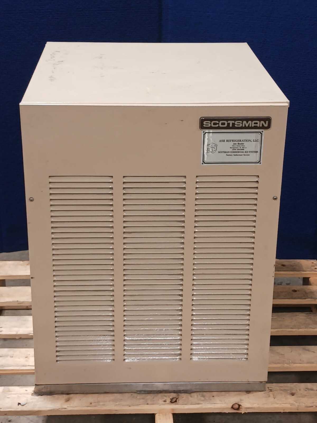 Scotsman Commercial Ice Systems ASR Refrigeration NM650AE-1A Ice Maker Machine