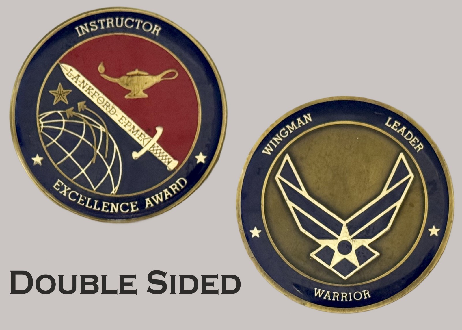 USAF Lankford-Epmek Instructor Excellence Award Challenge Coin  J#20