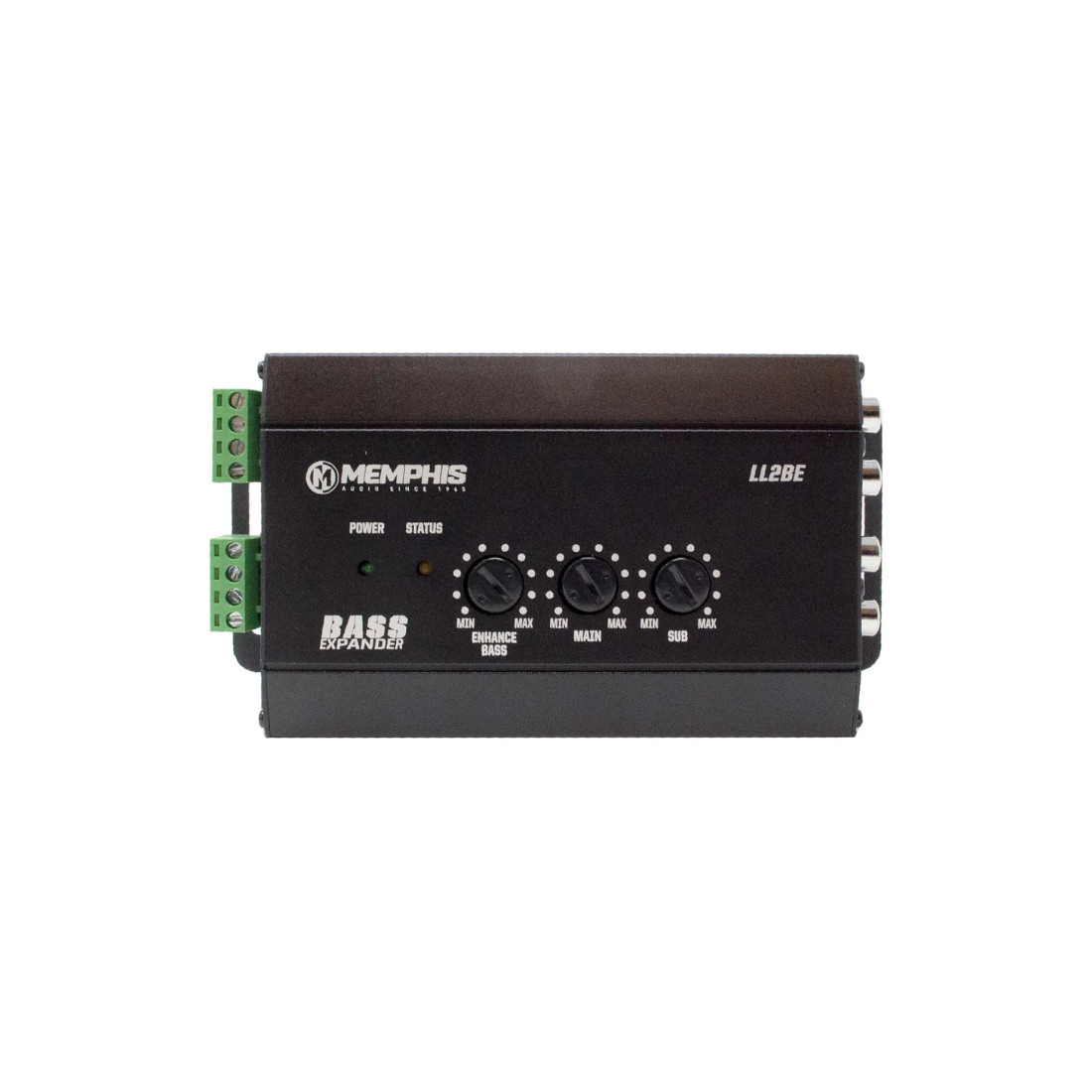 Memphis Audio LL2BE 2-Channel Line Output Converter w/ Digital Bass Restoration