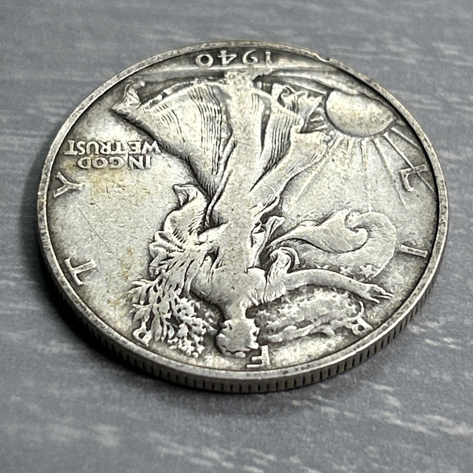 1940-S Half Dollar Lady Liberty Walking