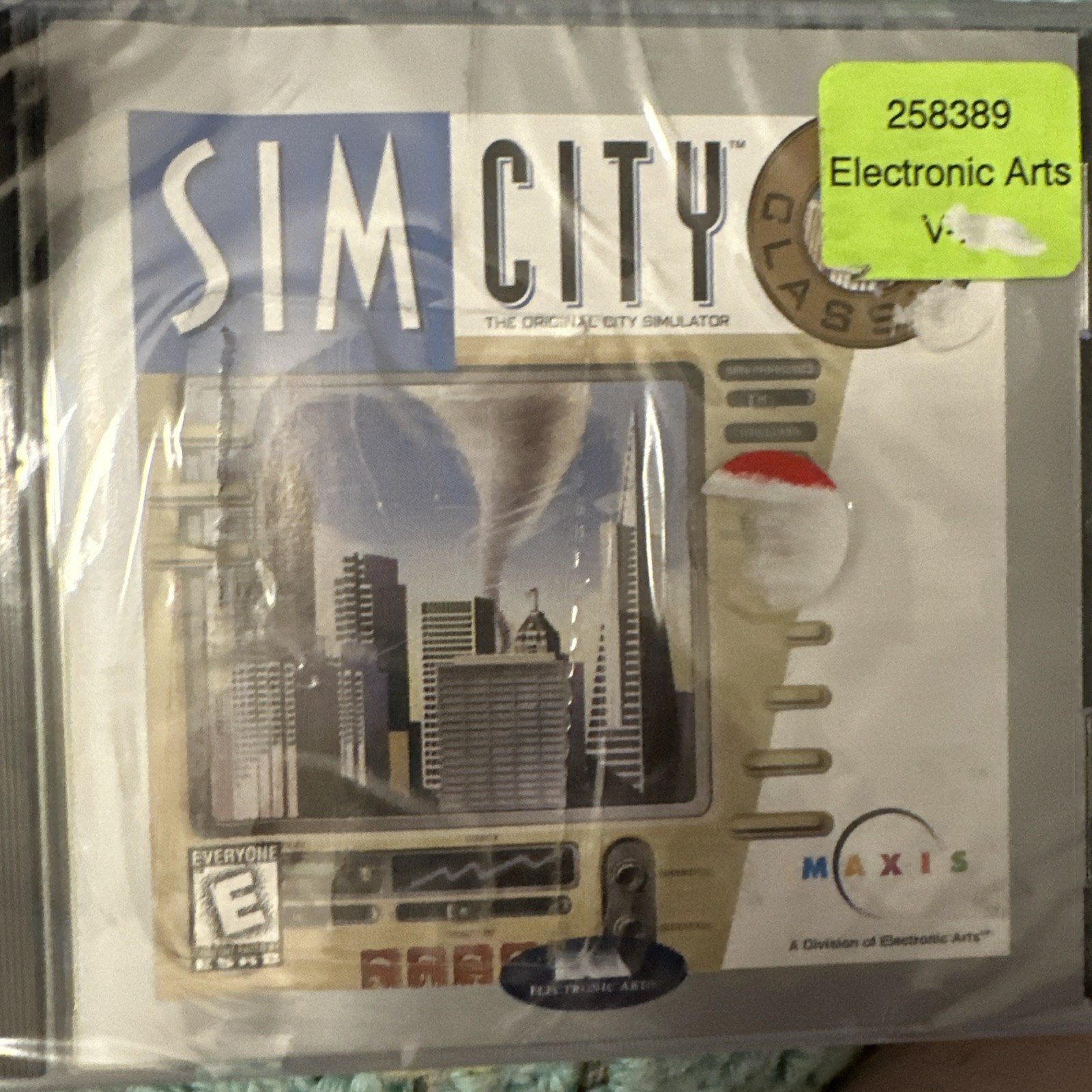 SimCity Classic PC Game Maxis Electronic Arts Windows 95 98 3.1 Complete