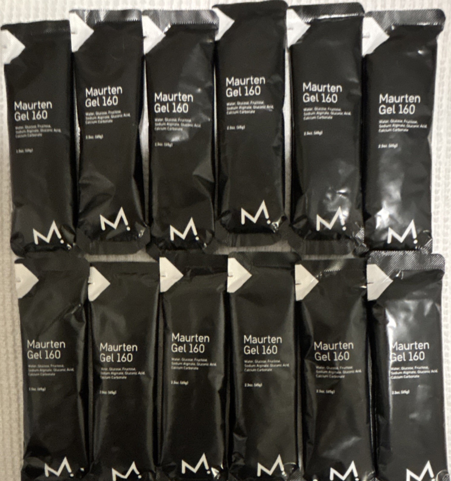 Maurten Gel 160 Energy Gel Sachet Unflavored 65g LOT#117199C 2028JUN09