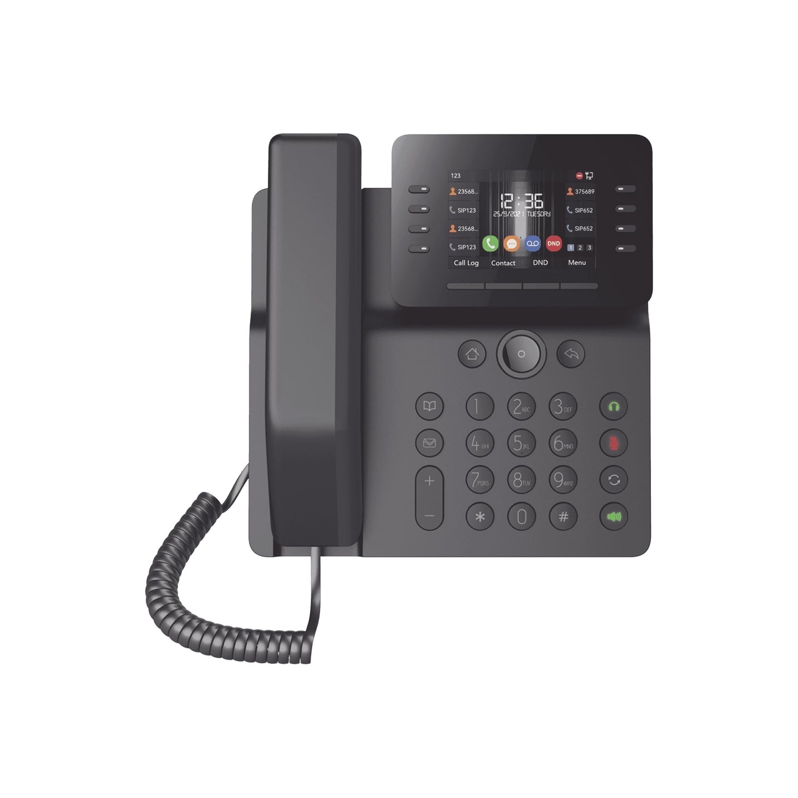 Fanvil V64 Prime Business Phone 12 SIP Lines HD Voice PoE and Dual Gigabit Po...