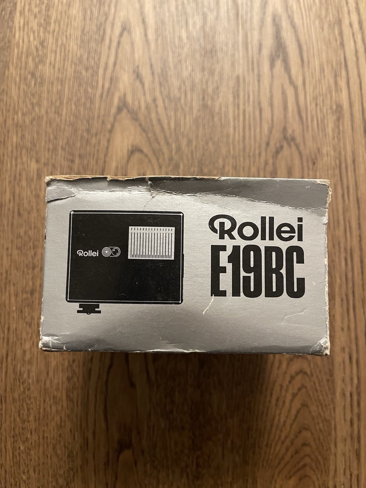 Rollei E19BC Electronic Flash Vintage Camera Flash w/ Original Box *VTG*