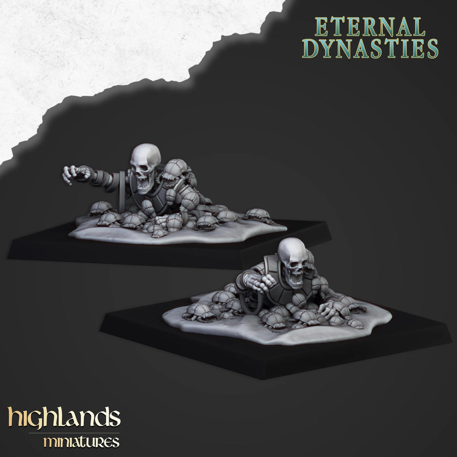 Eternal Scarab Swarm - 28-32mm Eternal Dynasties - Resin Tabletop Miniature