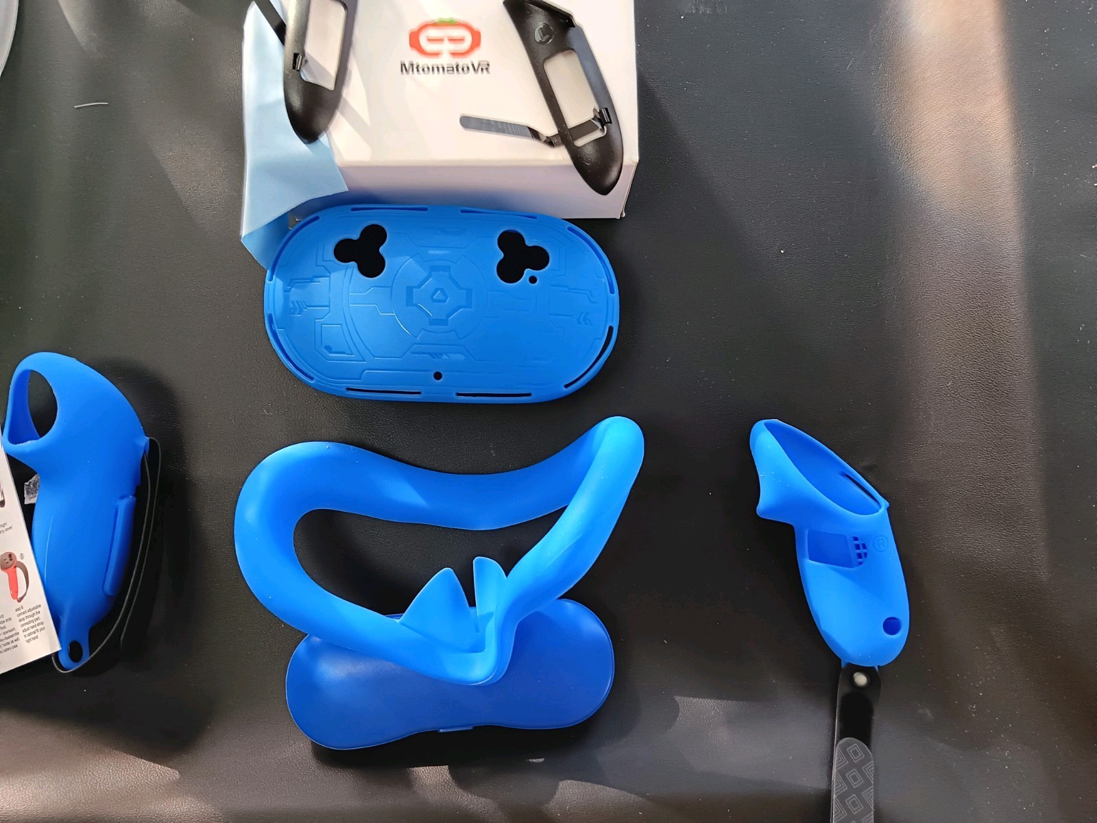 Mtomato Vr TPU cover set for Quest 3s blue missing 1 piece