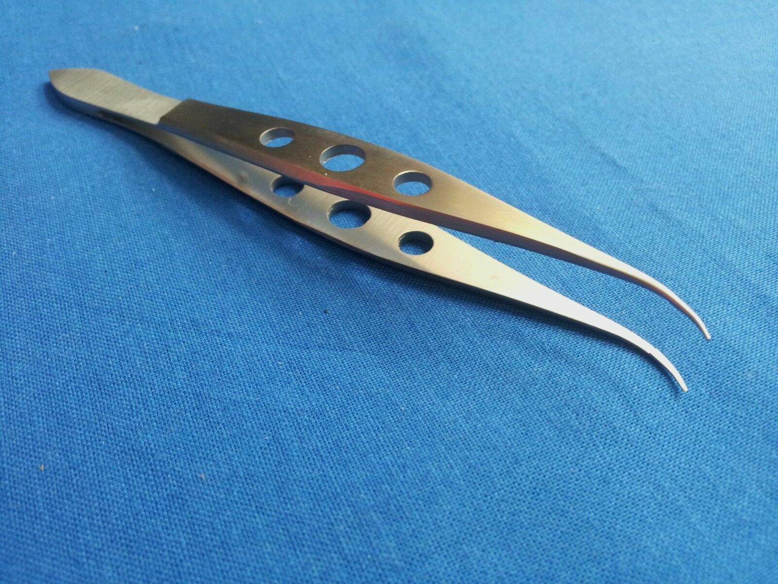 FINE TIP SUTURE TYING FORCEPS SMOOTH JAWS 4" OPTHAMALOGY surgical instruments