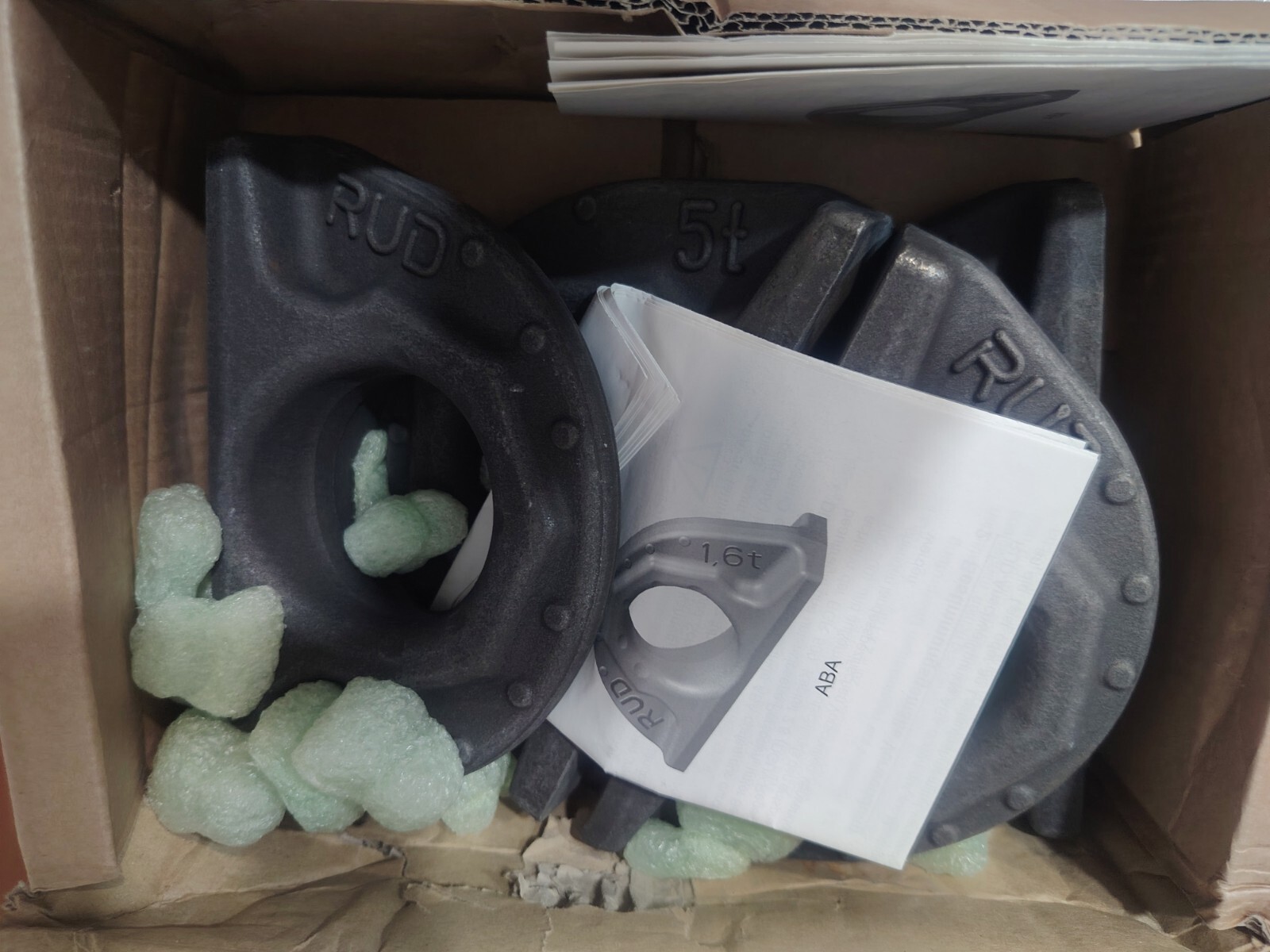 RUD ABA 5t - 4pcs lifting point for welding, loadable from any direction