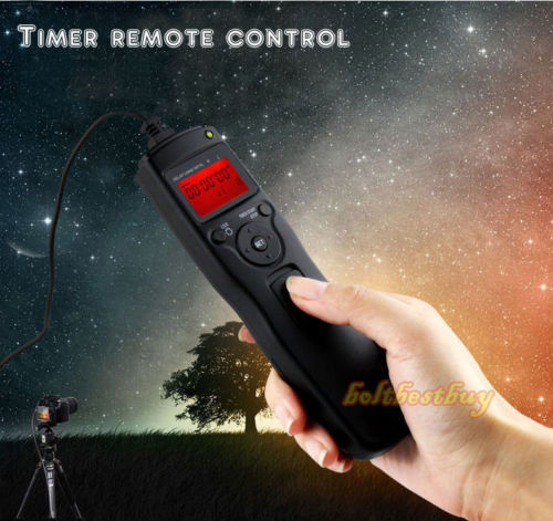 1.2M Wired LCD Timer Remote Control Shutter Release TC-C1 fr Canon 70D 700D 100D