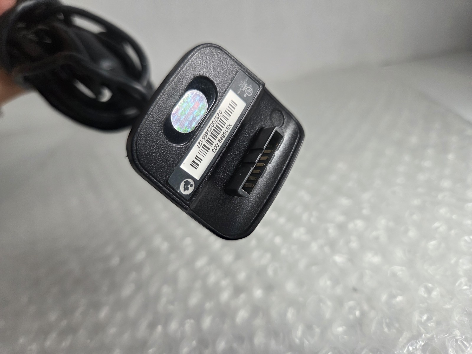 Microsoft Xbox 360 Play & Charge Kit Black Cord OEM Tested Authentic Accessory
