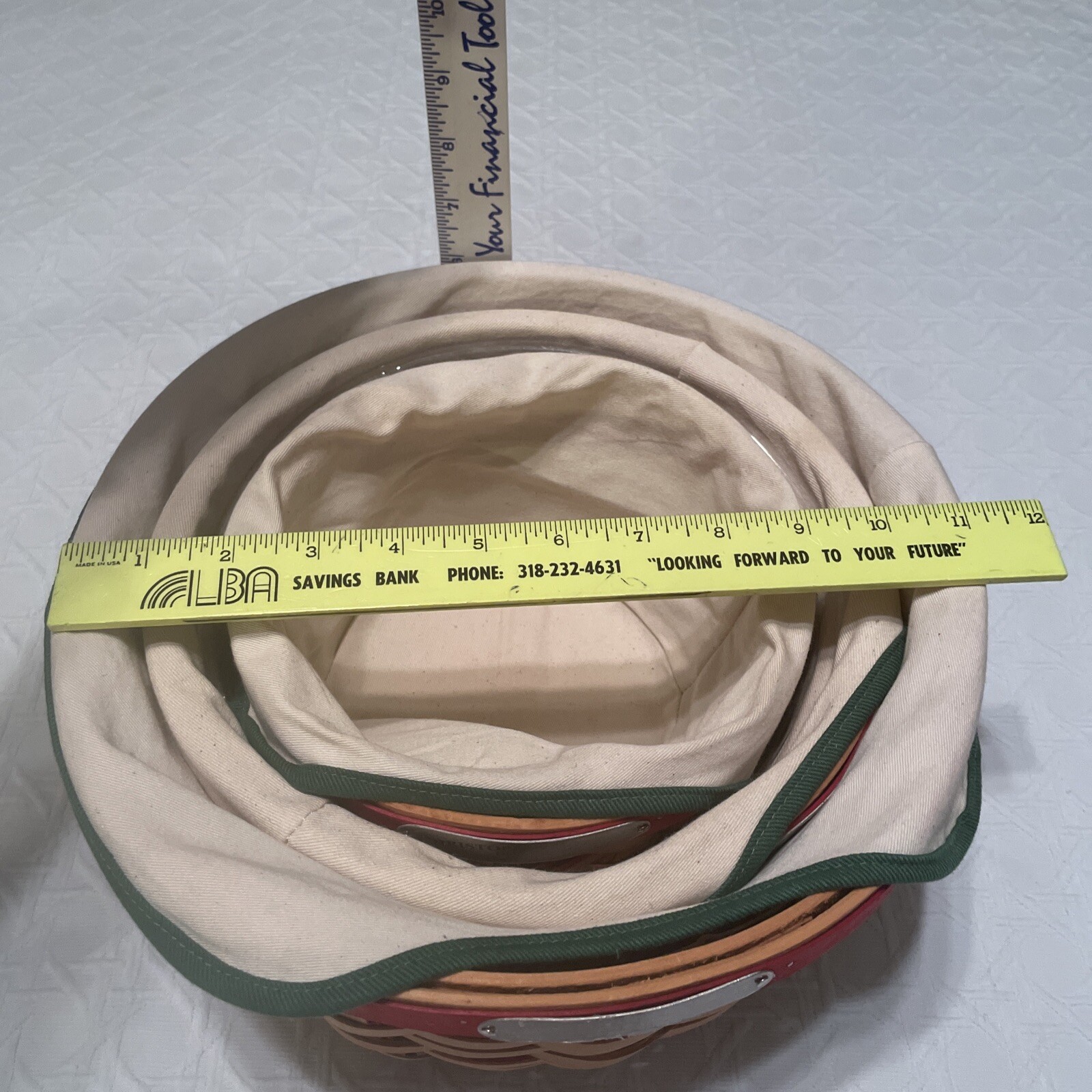 3 Nesting Basket Lined Round Christopher Roberts Woven Limited Edition