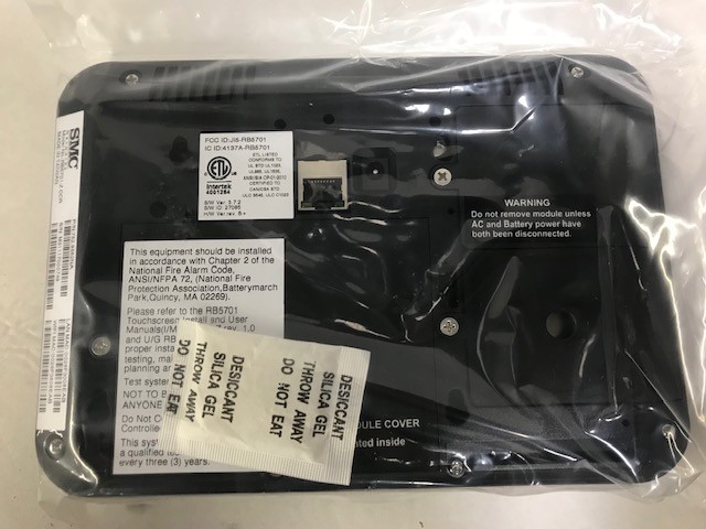 SMC RB5701-Z CCR Touchscreen Wireless Security Keypad New