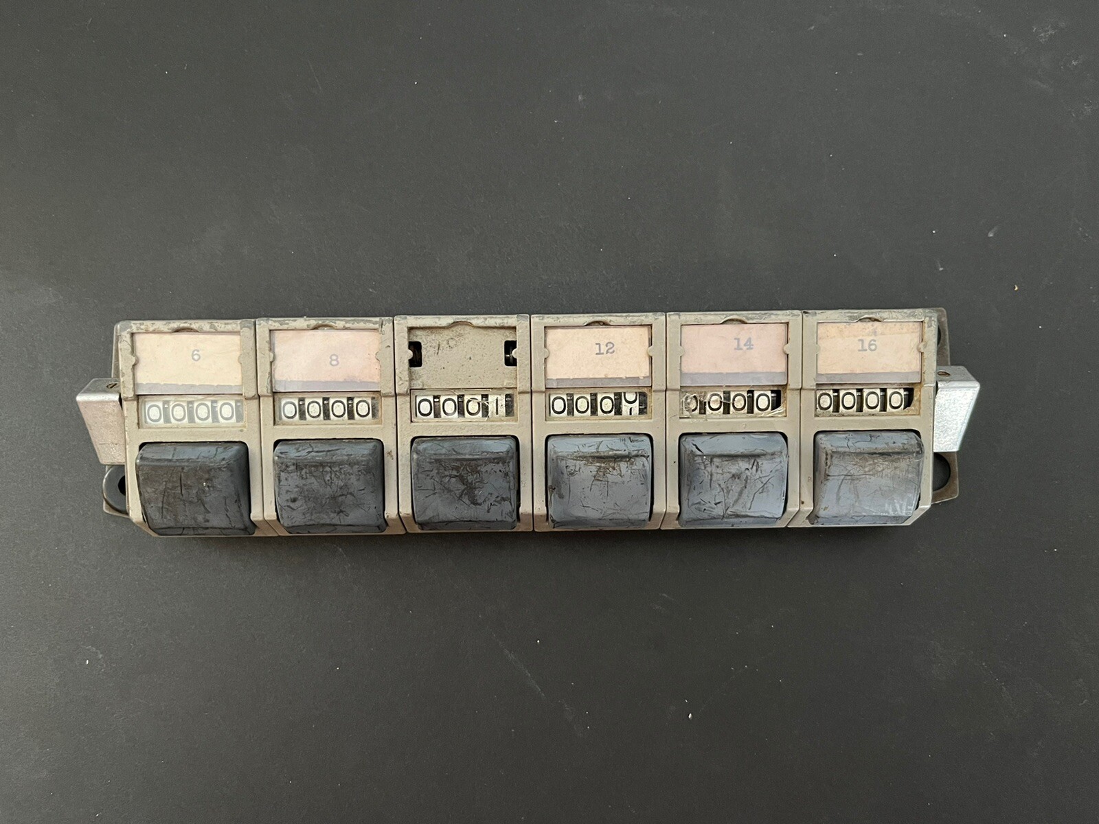 Veeder Root Mechanical Counters Vary Tally 6 Digits