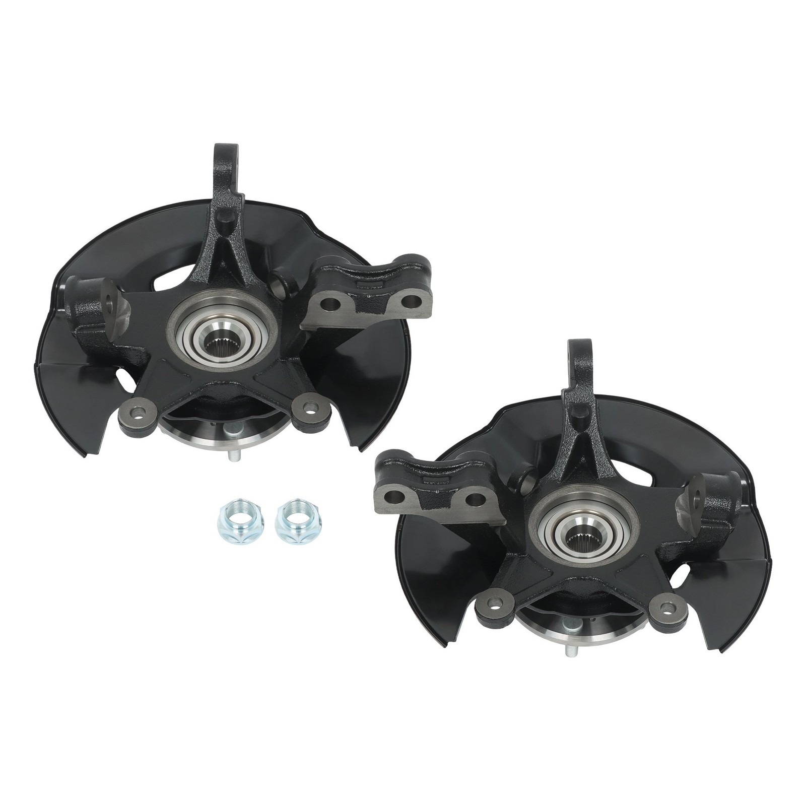 Labwork For Honda Pilot 2005 - 2008 Front Steering Knuckle & Wheel Hub Bearing