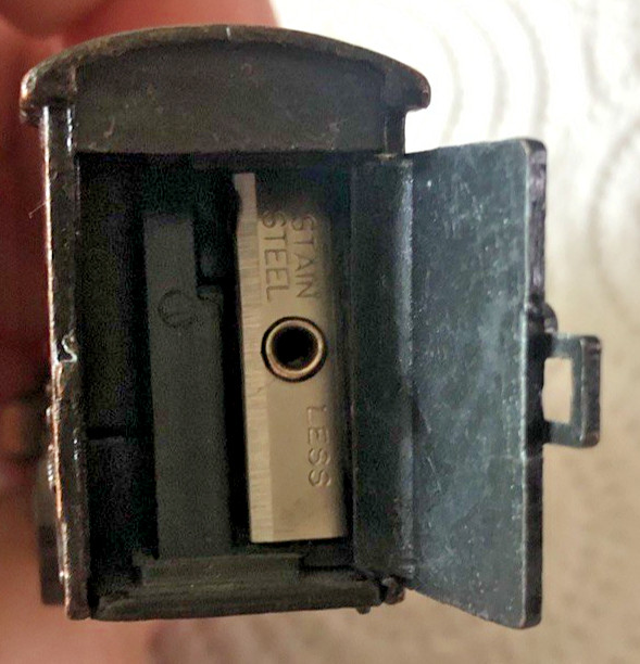 Diecast Pencil Sharpener Locomotive Train Collectible