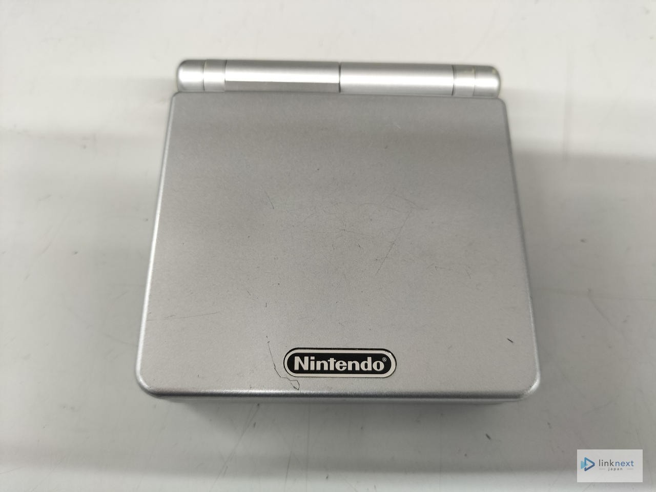 Nintendo Game Boy Advance SP AGS-001 Front Light Silver Handheld