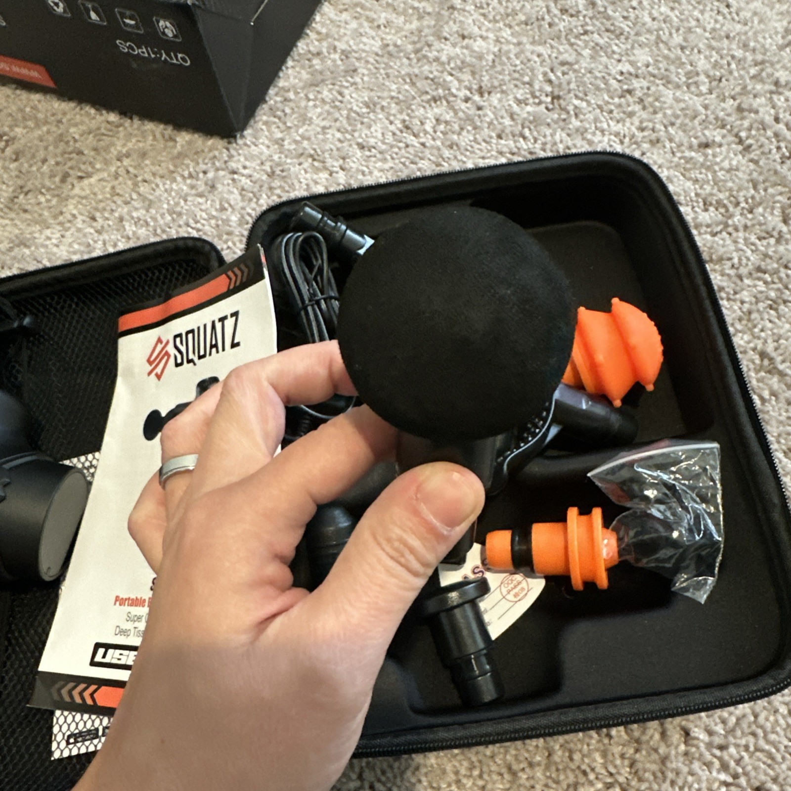 Squatz Portable Electric Massage Gun