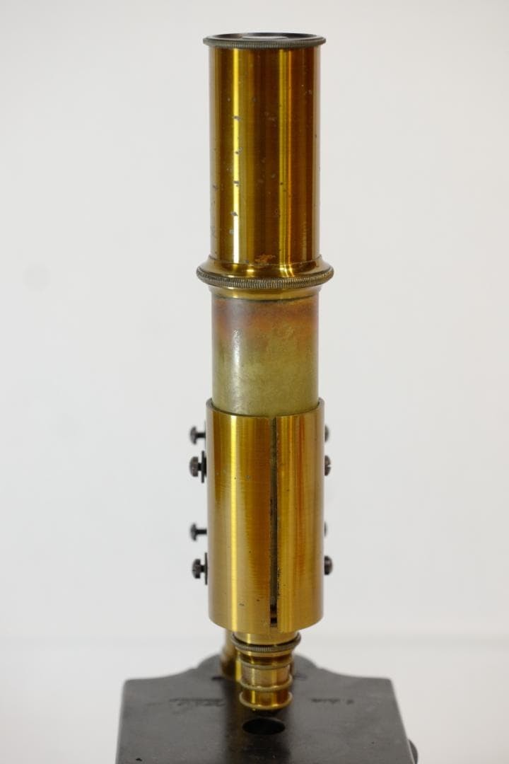microscope antique collectible Ernst Leitz Stand V Microscope SN.1557 1873