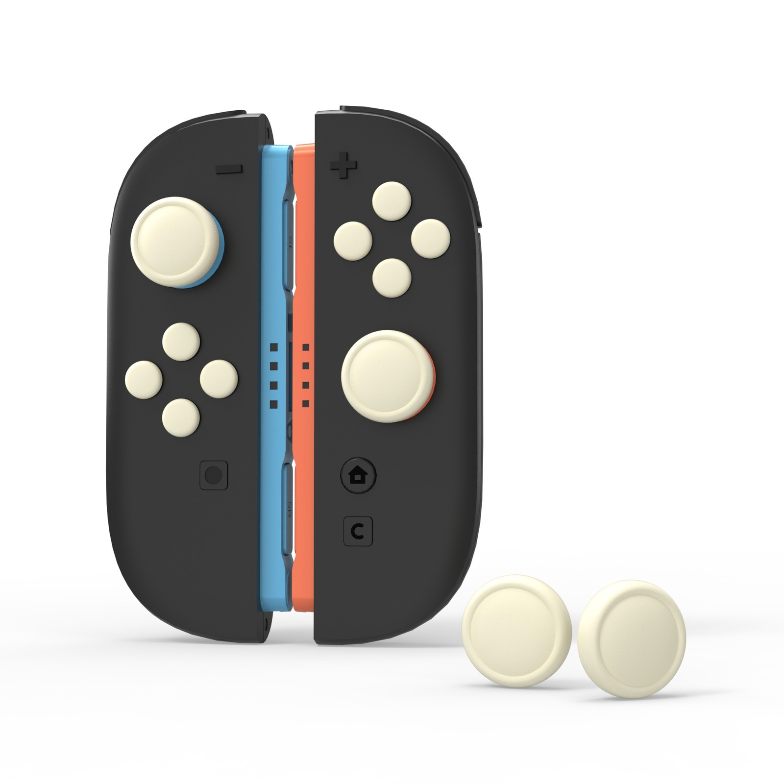 PlayVital Button Caps + Thumb Grip Set for Nintendo Switch 2