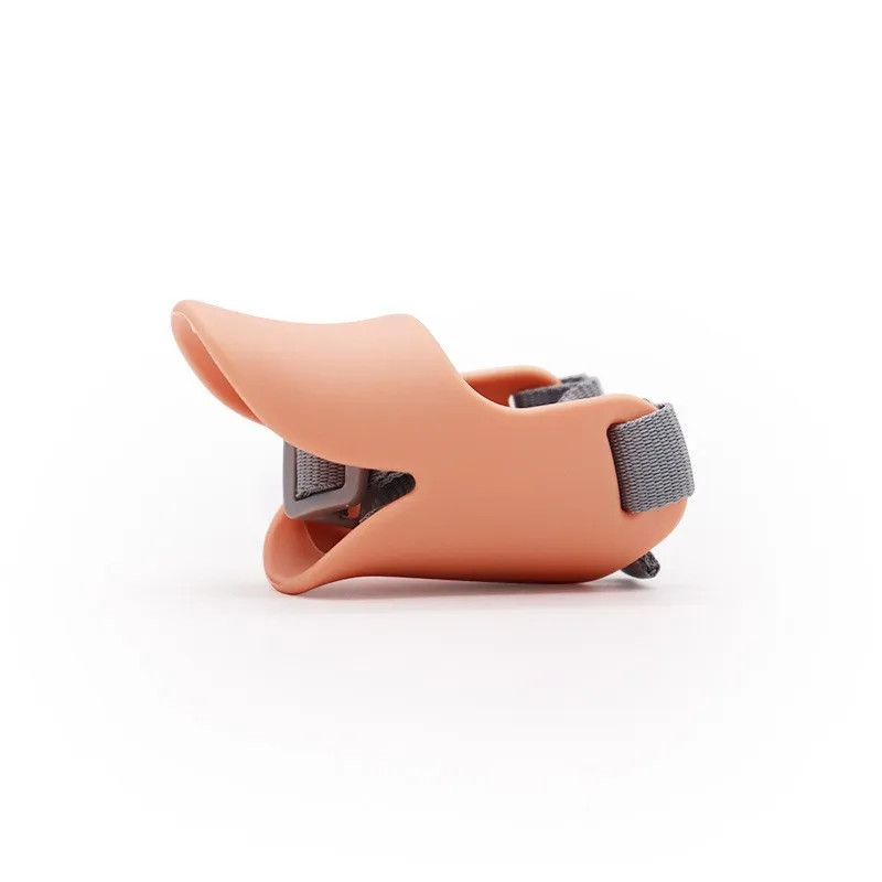 Duck-shaped Soft Silicone Muzzle for Dogs - Comfortable & Anti-bite Pet M
