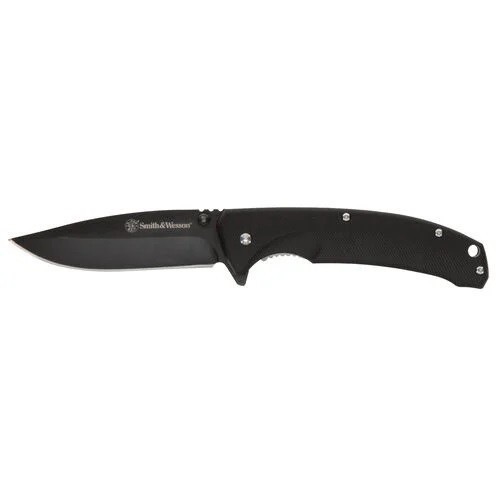 Smith & Wesson 1122573 Velocite Spring Assisted Folding Knife 3.38" 8Cr13Mov