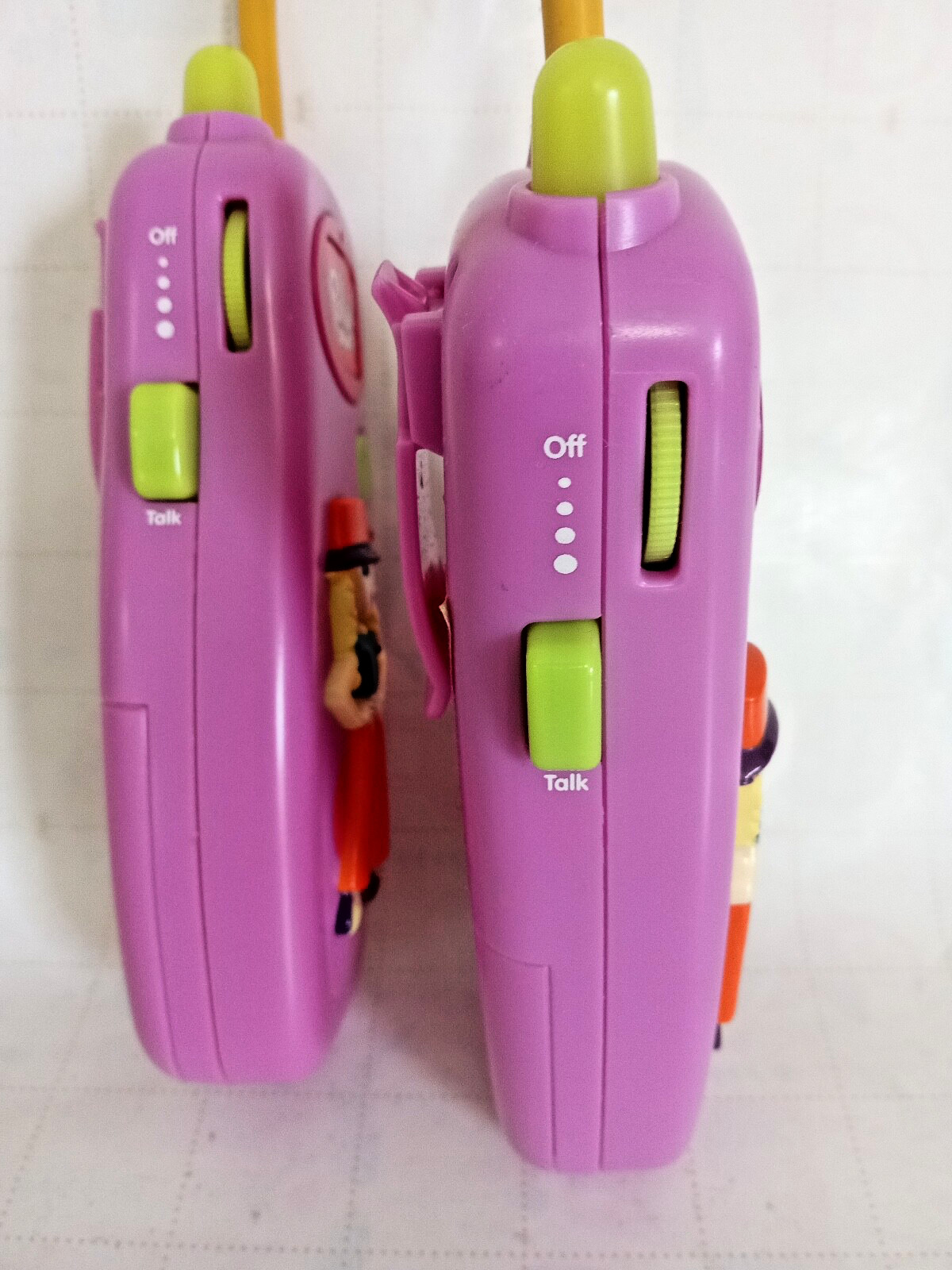 Polly Pocket Walkie Talkies 2004 Top Toys Morse Code Button EUC Everything Works