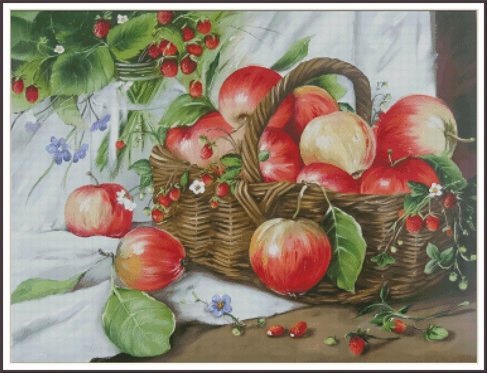 Summer Harvest 109 Chart Counted Cross Stitch Pattern Needlework