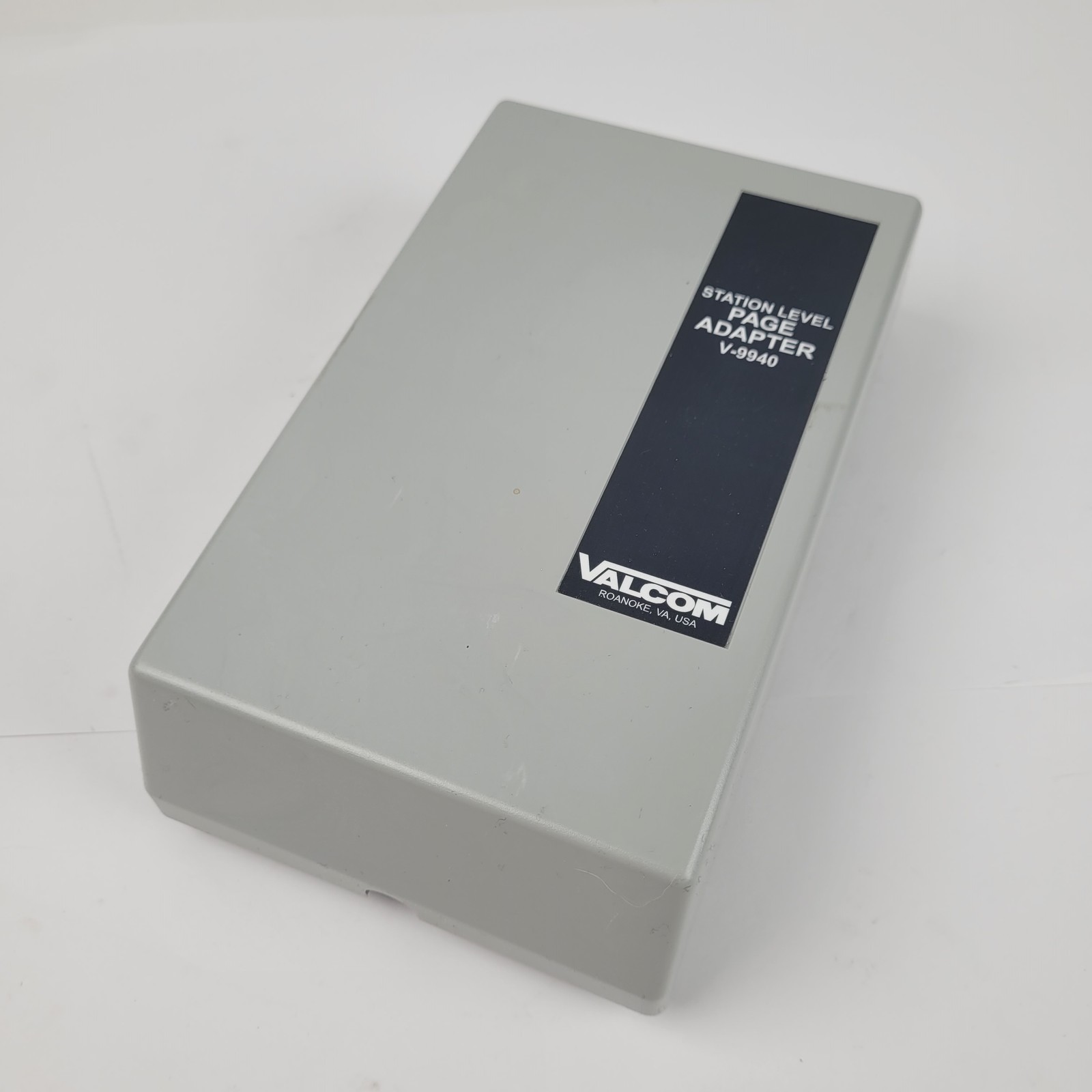 Valcom V-9940 Station Level Page Adapter - USED