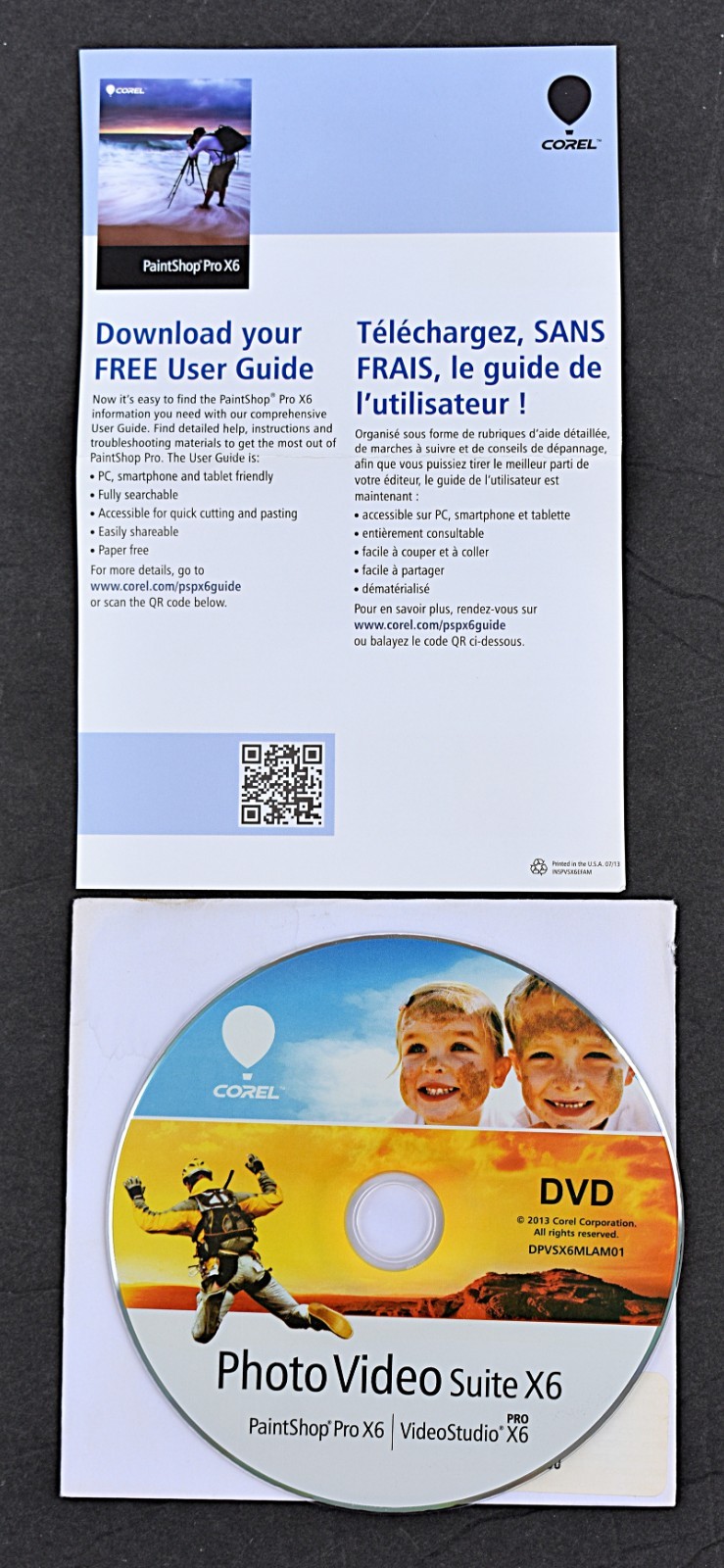 COREL DVD Photo Video Suite X6 Software with Serial Numbers – Tested for Install
