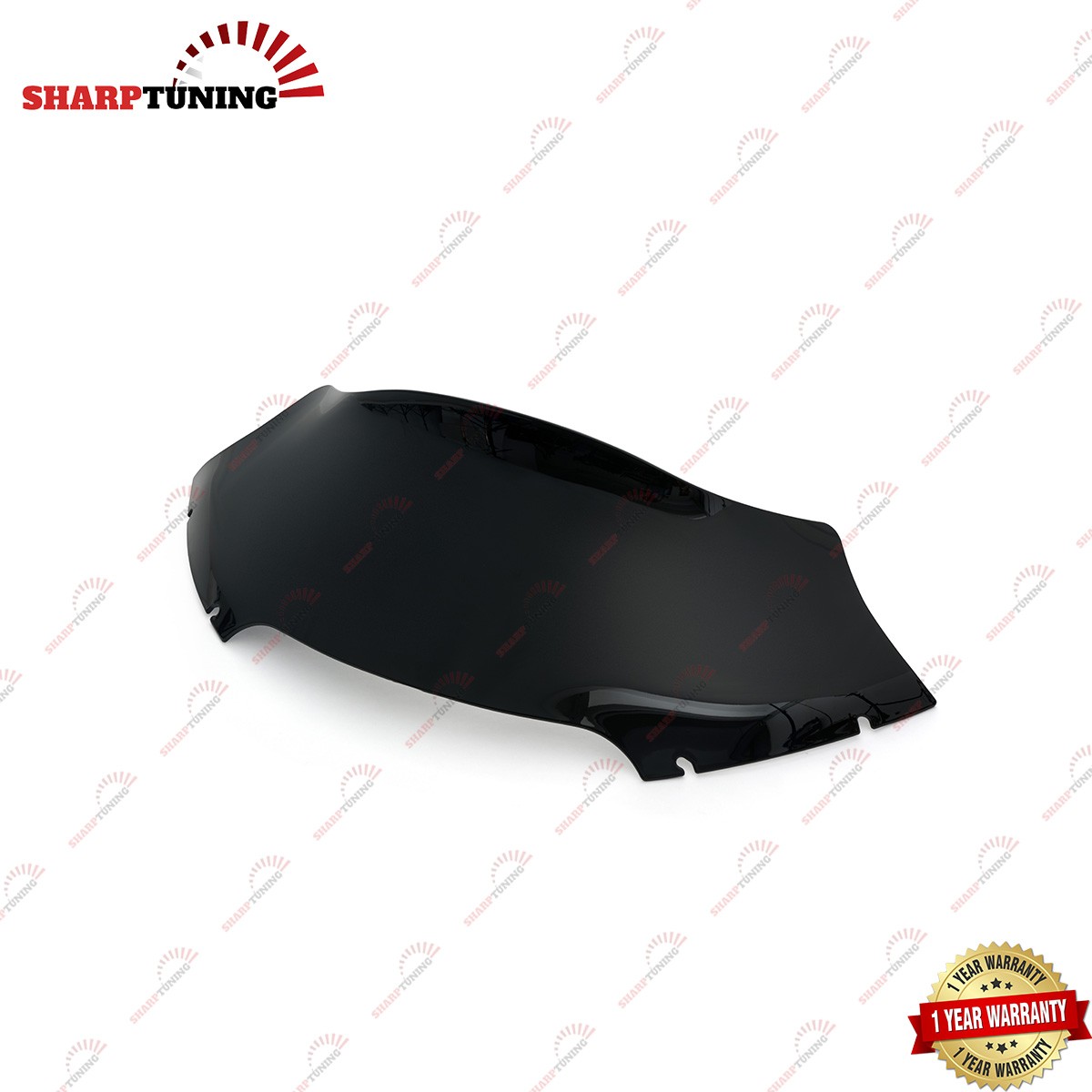 9"Black Windshield Windscreen For 2015-2023 Harley Davidson Touring Road Glide