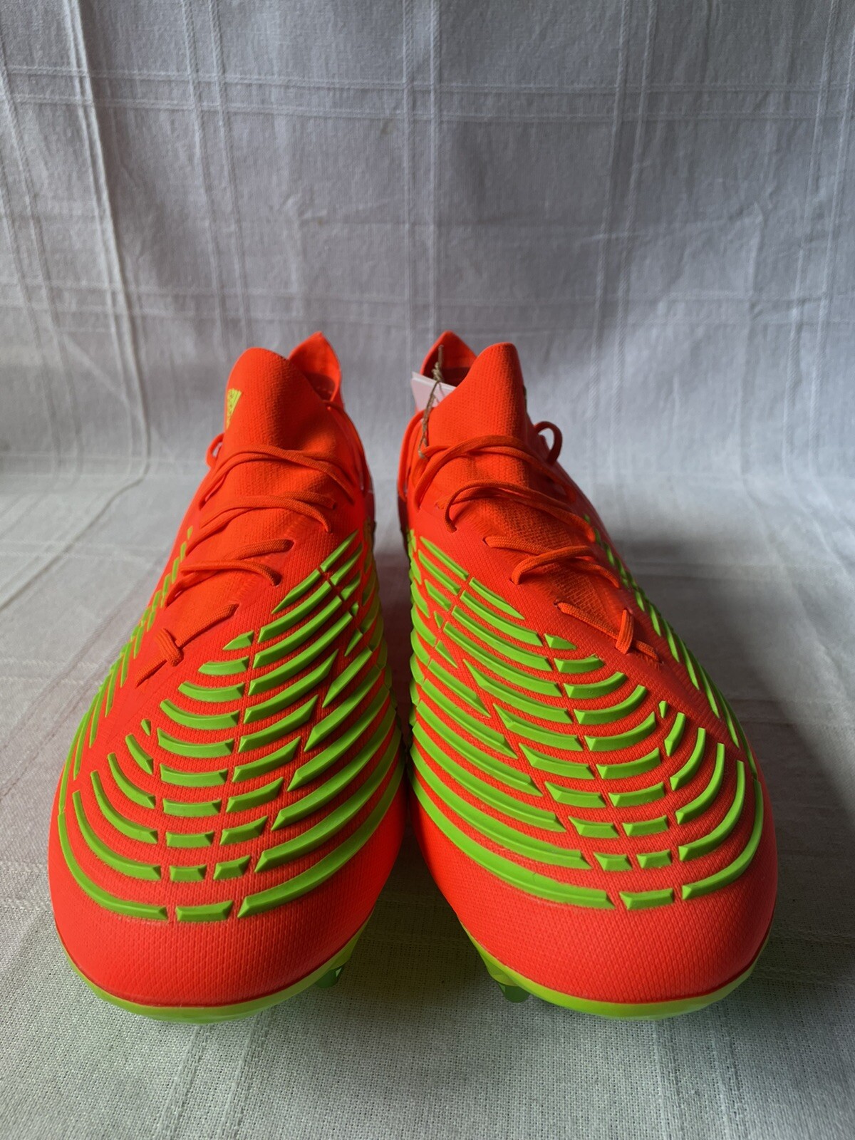 New Adidas Predator Edge.1 Low SG Orange Green Soccer Cleats Size 11 GW1010