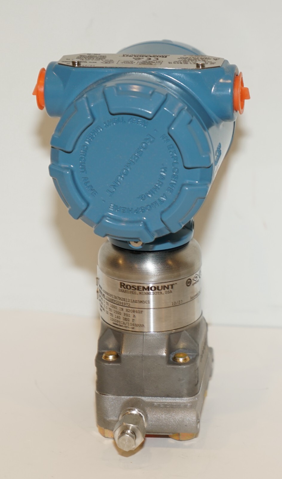ROSEMOUNT MULTIVARIABLE TRANSMITTER 4088B3P13A7R2E121AE5M5C1 1500 PSI