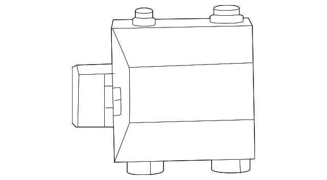 Genuine Nissan Blind Spot Detection System Warning Sensor 284N0-7SF3A