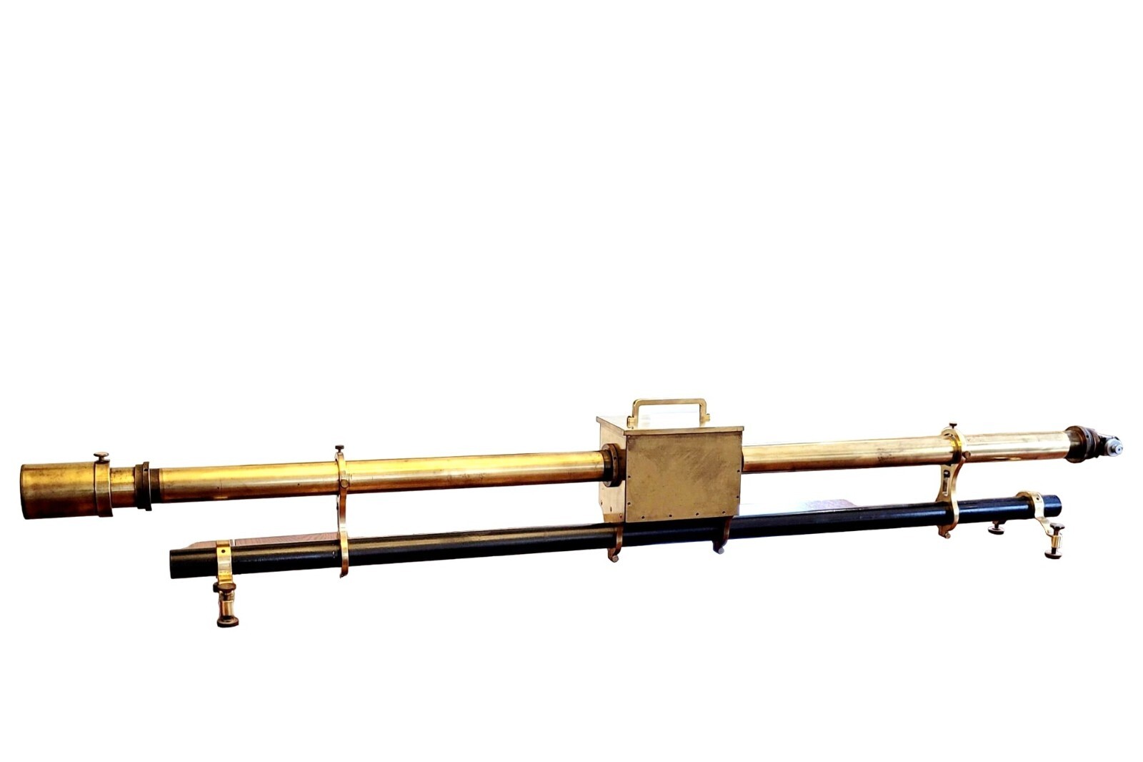 Antique 19th Cent Brass Spectrometer Ellipsometer Nobel Prize Debye Spectroscope
