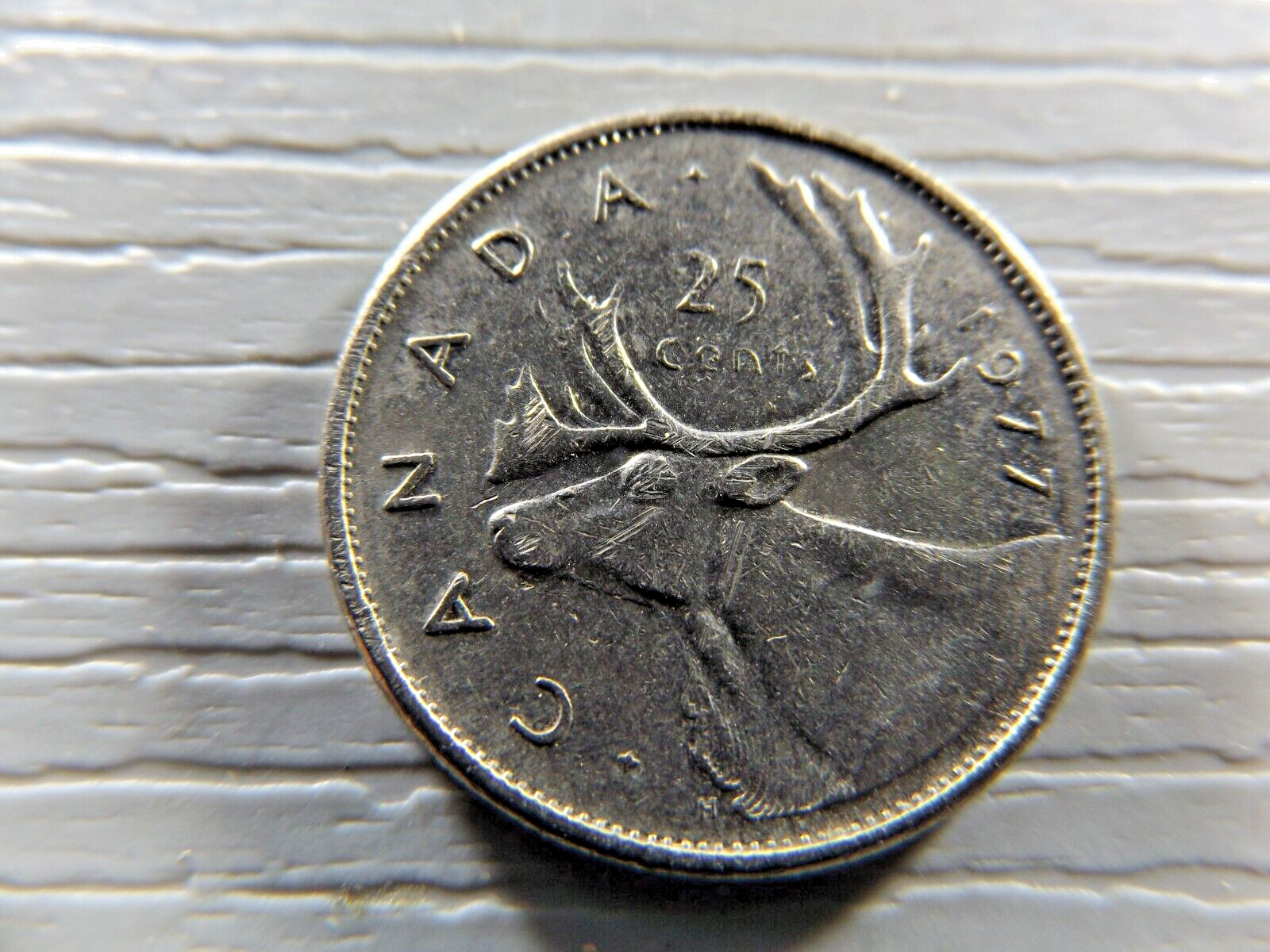 CANADA 1977 25 Cents