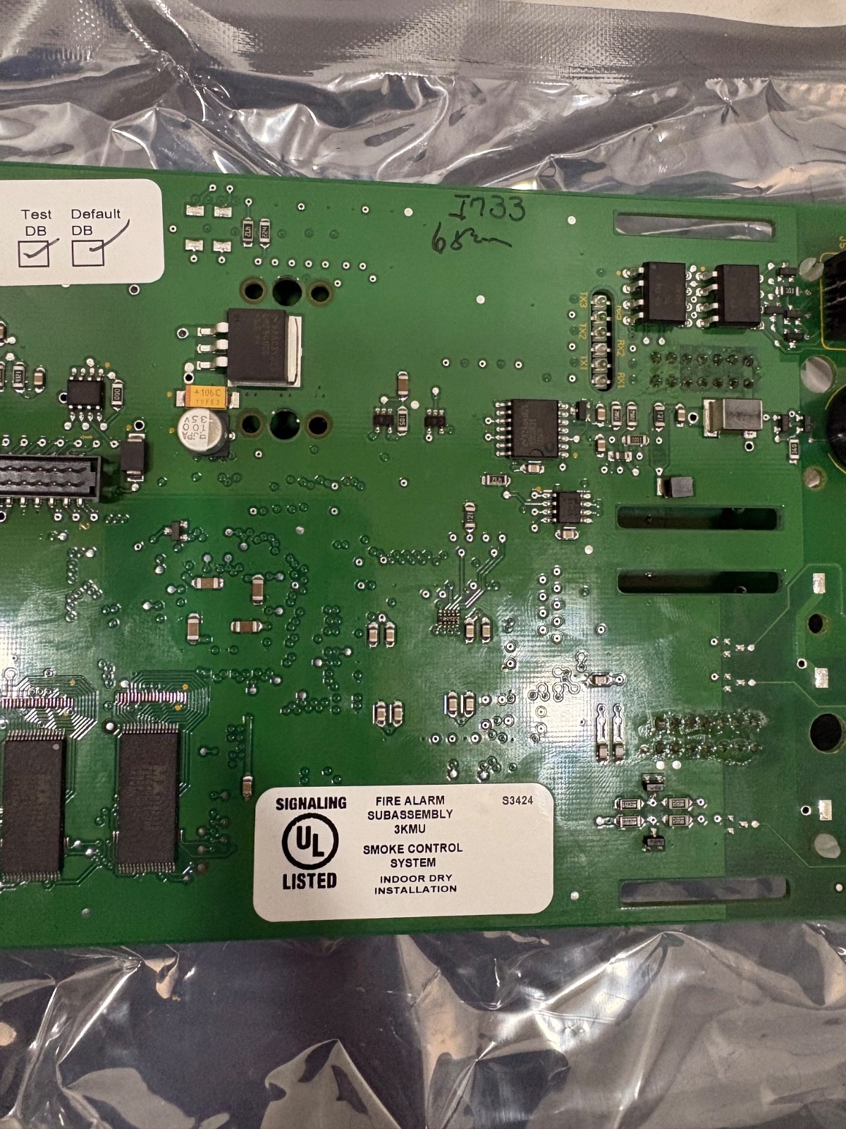 EDWARDS EST 3-ANNCPU3 CENTRAL PROCESSOR UNIT 3100650 REV 5