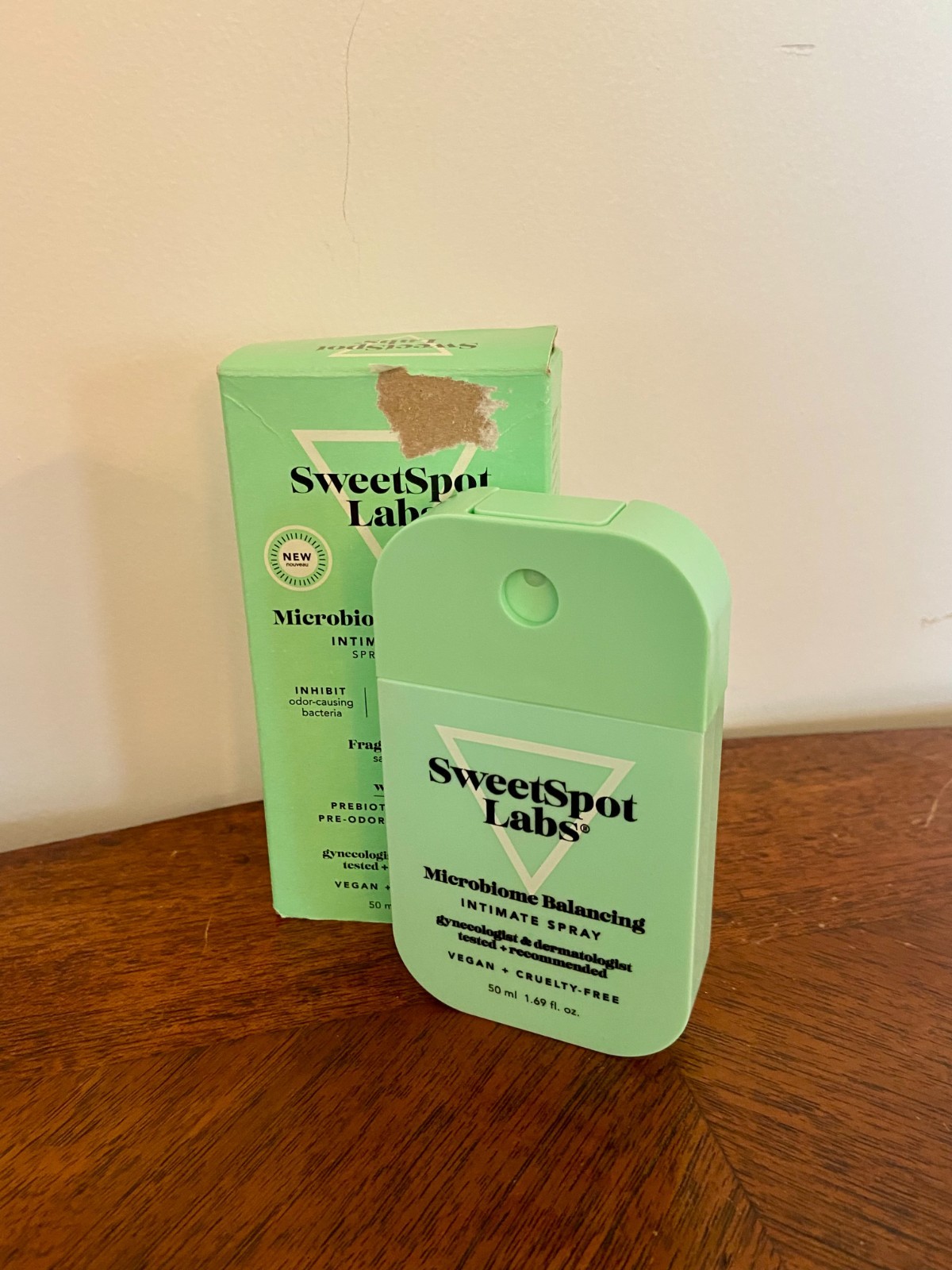 SweetSpot Labs Microbiome Balancing Feminine Spray Deodorant Spray ORIGINAL FORM