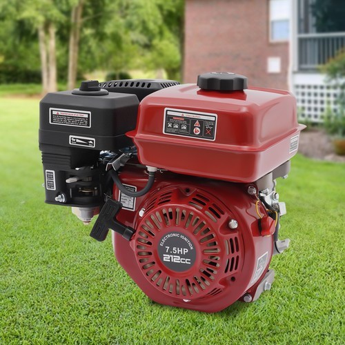 7.5HP 4-Stroke 212CC Gasoline Powered Air Cooling Engine Pull Start Engine 3000W
