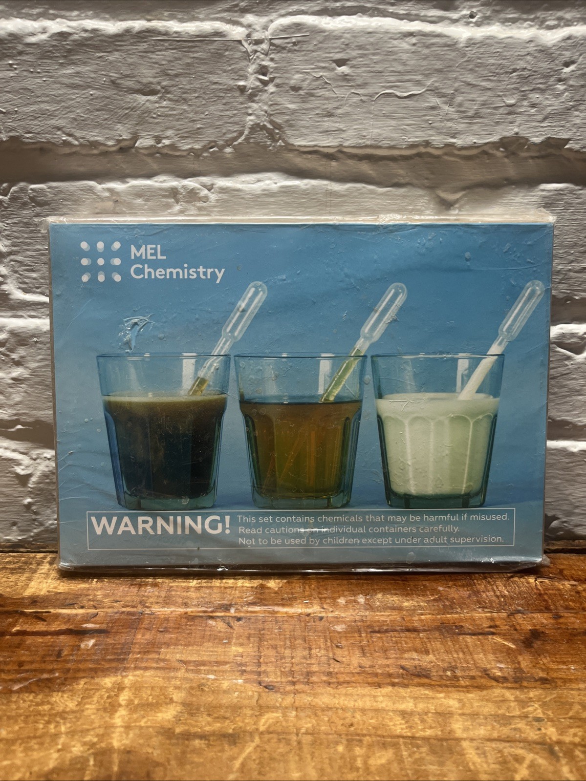 MEL Chemistry Of Drinks Science Kit Homeschool Lab Experiment New In Box Open
