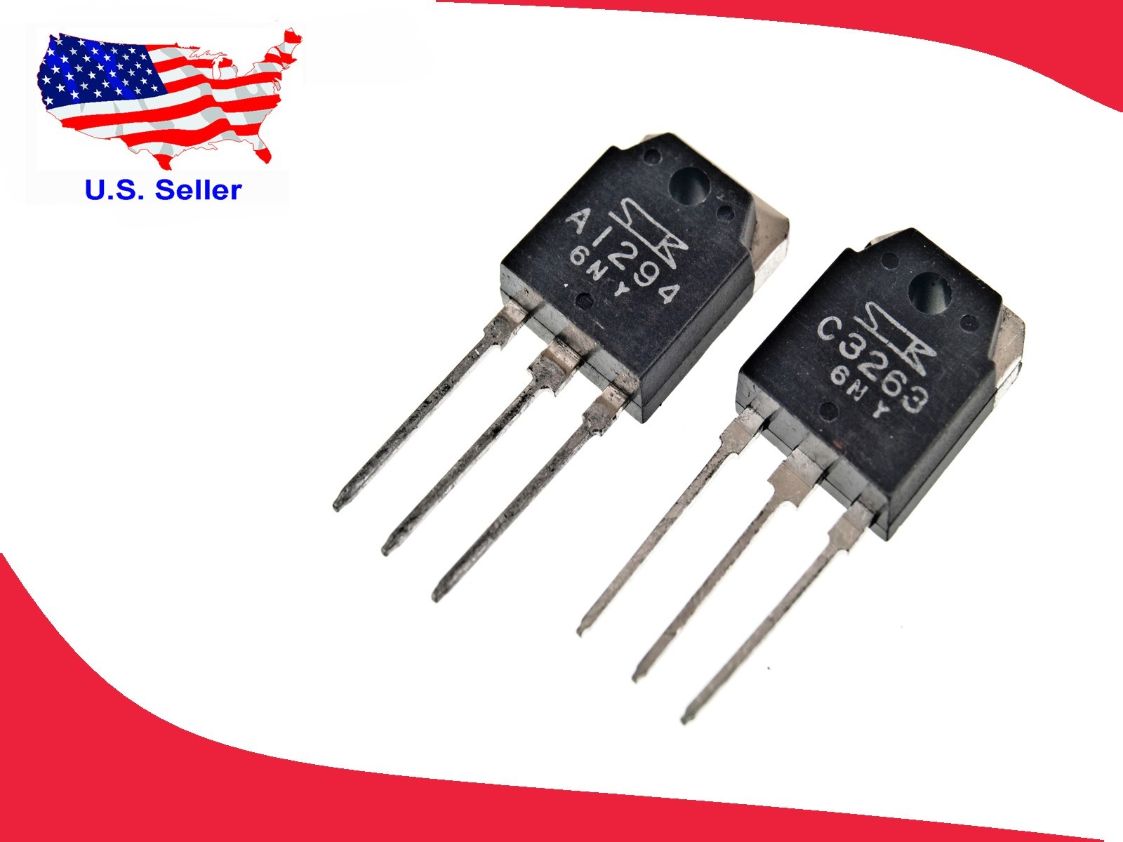 2SA1294 + 2SC3263 (1 pair) Transistor - Fast shipping w/Tracking