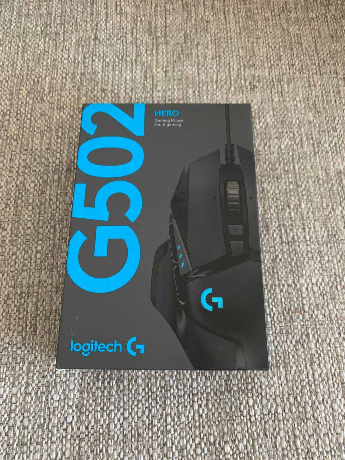 Logitech G502 Hero High Performance Wired Gaming Mouse Hero 25K Sensor Black New