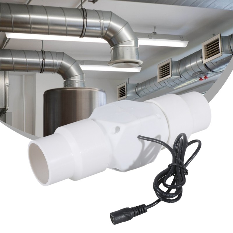 12V Exhaust Fan Home Quiet Inline Duct Fan Industrial Fan Bathroom Kitchen