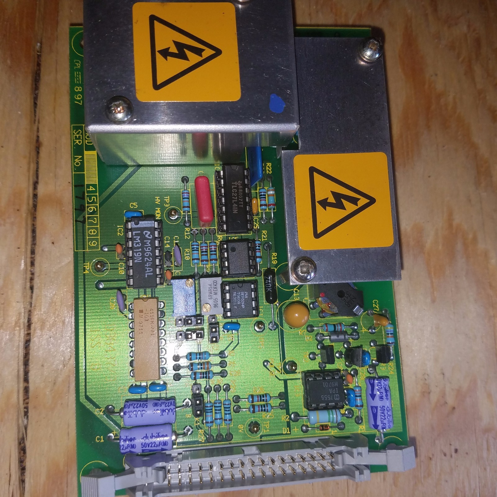 THERMO FISHER EBERLINE SAM 11A SCINTILLATION HV & AMP BOARD TYPE 5453E