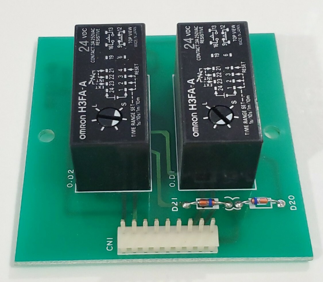 *PREOWNED* Yashibi IP-281B Board w/ Omron H3FA-A 24VDC Time Delay + Warranty!