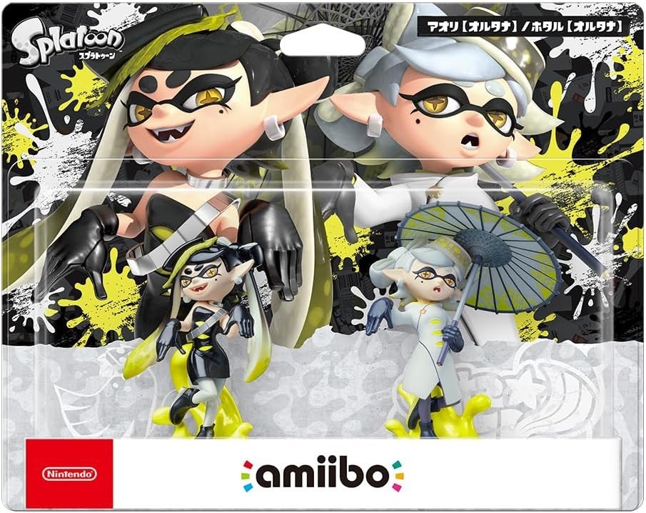 amiibo Sio Colors Set Aori Alterna / Hotaru Alterna Splatoon Series