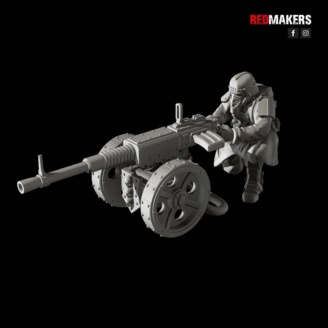 DEATH DIVISION HEAVY SUPPORT TEAM WITH STUBBER