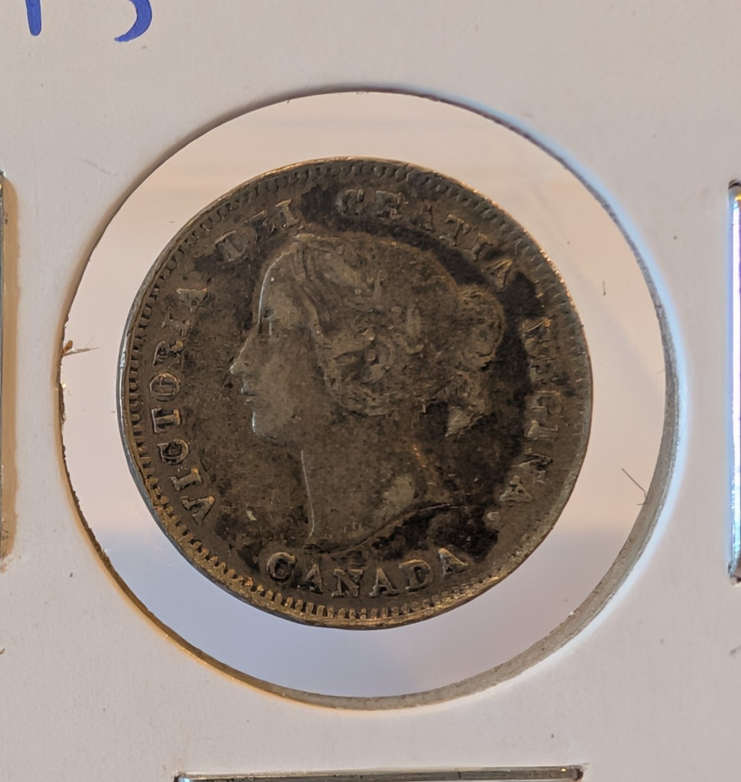 1901 Canada 5 Cents Km#2