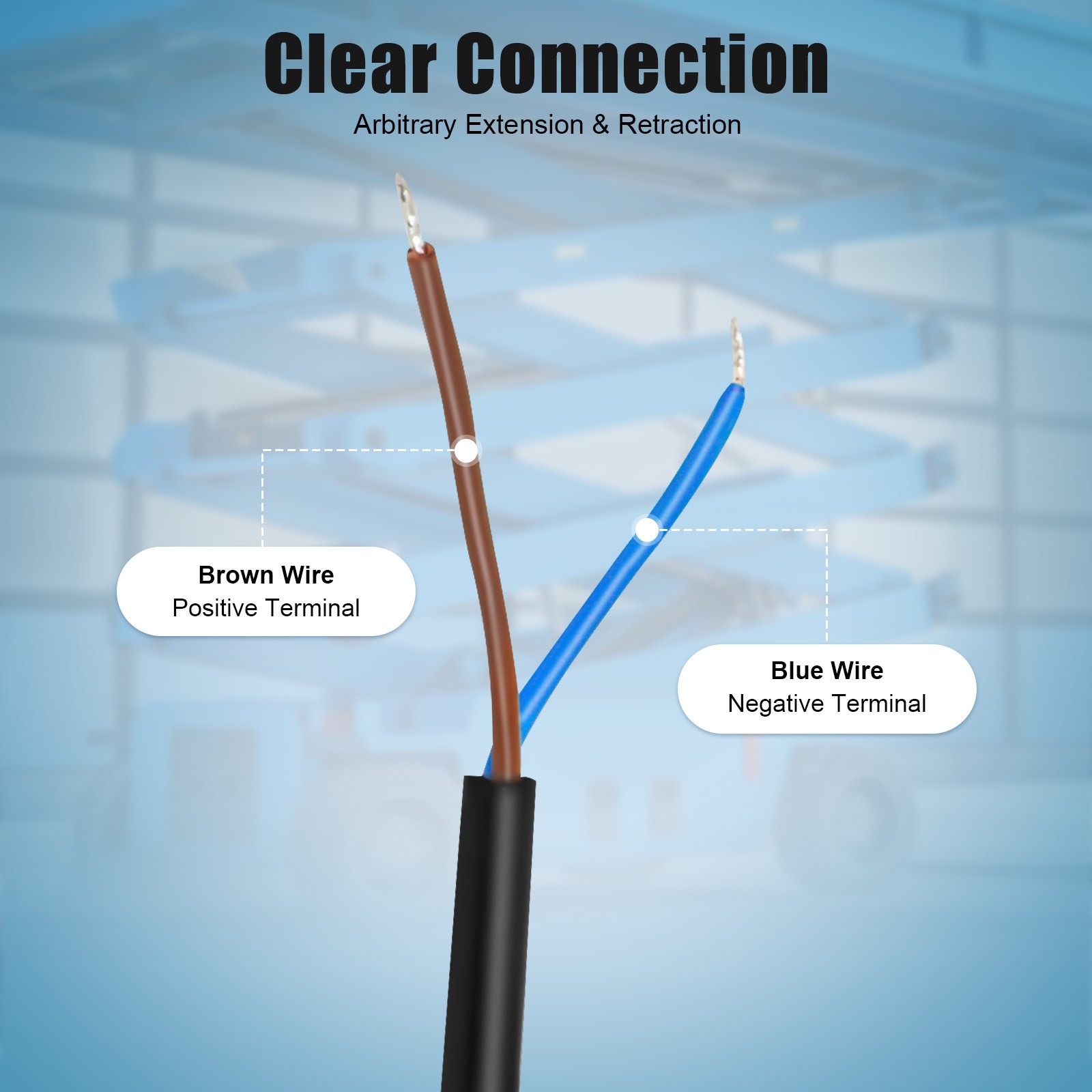 6000N Electric Linear Actuator, 500mm Stroke Linear Actuator with 12V DC Motor